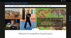 Desktop Screenshot of longwhitecloudkungfu.com